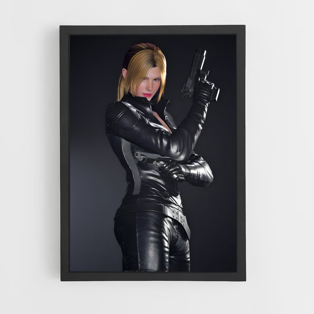 Poster Nina williams – affiche Tekken (vue 2)